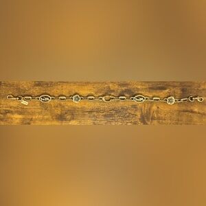 Coach Brass Chain Strap